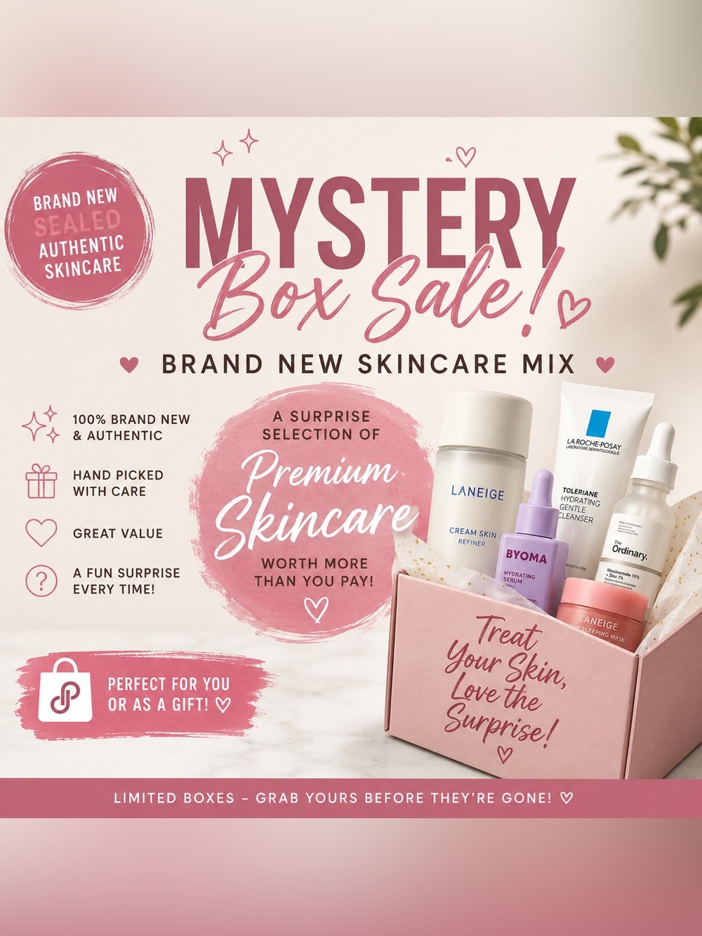 ✨ MYSTERY BEAUTY BOX SALE! ✨ $50 for $150 value